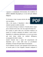 Legittimo Il Licenziamento Del Lavoratore Che Trasferisce La Rubrica Aziendale Sul Proprio PC