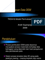 Pemrosesan Data DEM
