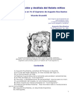 Comunicación y Análisis del Relato mítico. El Mito de Edipo en ´Yo El Supremo´ de Roa Bastos