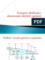 3.transport, Distribucija I Deponovanje Toksikanata