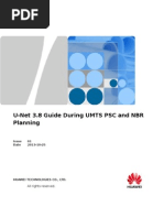 U-Net Guide During UMTS PSC and NBR Planning