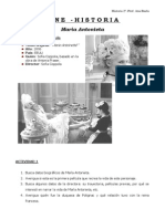 Película María Antonieta - Actividades PDF