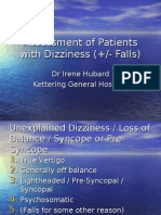 Assessment of Patients With Dizziness