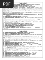 100 Perguntas de Conhecimentos Gerais | PDF | Brasil | Américas