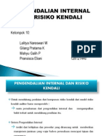 AUDIT 1 BAB10 Pengendalian Internal & Resiko Kendali