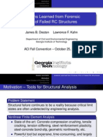 Lessons Learned From Forensic FEA of Failed RC Structures PDF