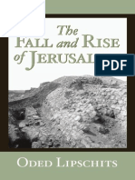 Lipschits, Oded. the Fall and Rise of Jerusalem Judah Under Babylonian Rule. Eisenbrauns (2005)