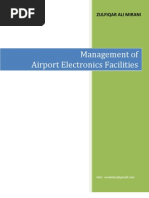 Download Management of Airport Electronics Facilities by Zulfiqar Mirani SN24536687 doc pdf