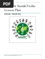 Download Suzuki Violin 12-Week Lesson Plan KC-MMTC by Kenneth Chia SN245369078 doc pdf