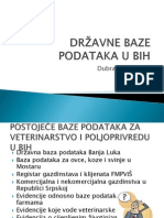 Državne Baze Podataka U BiH