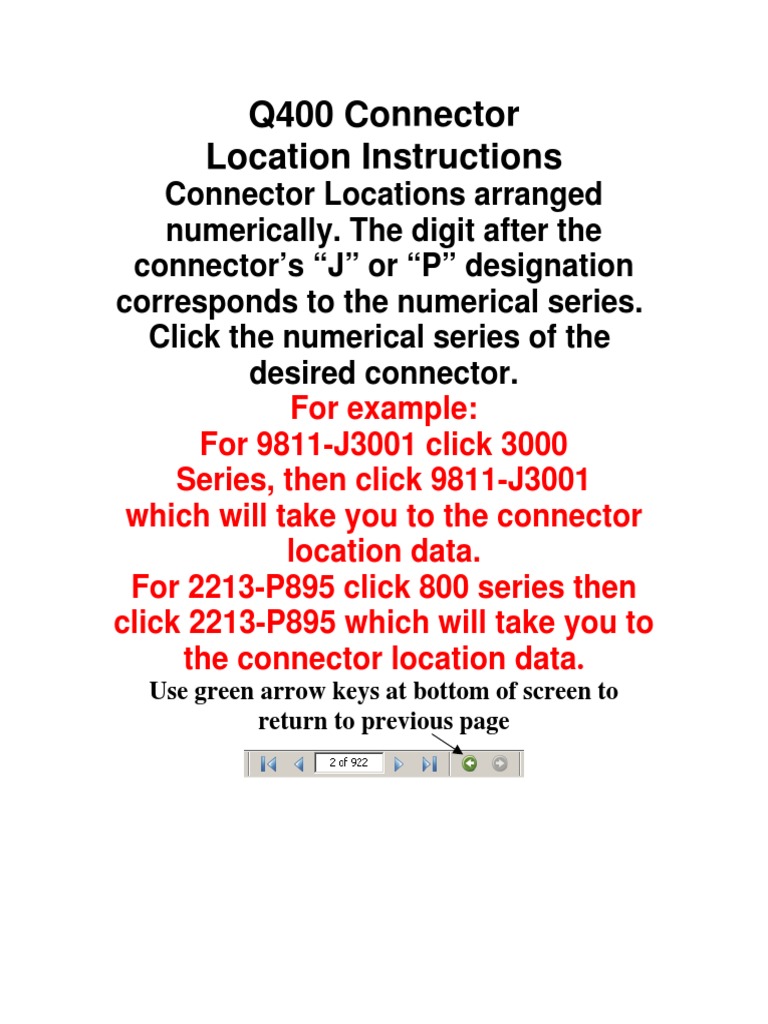 Q400 Connector Location Guide | PDF | Aviation | Aircraft