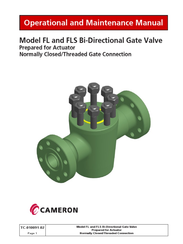Operational and Maintenance Manual PDF | PDF | Valve | Nut (Hardware)