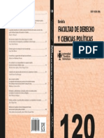 Revista Derecho 120 (Capa)