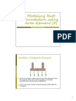 12-Modeling Raft Foundation Using Area Element (II) PDF