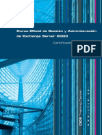 Curso Oficial de Gestión Y Administración de Exchange Server 2003