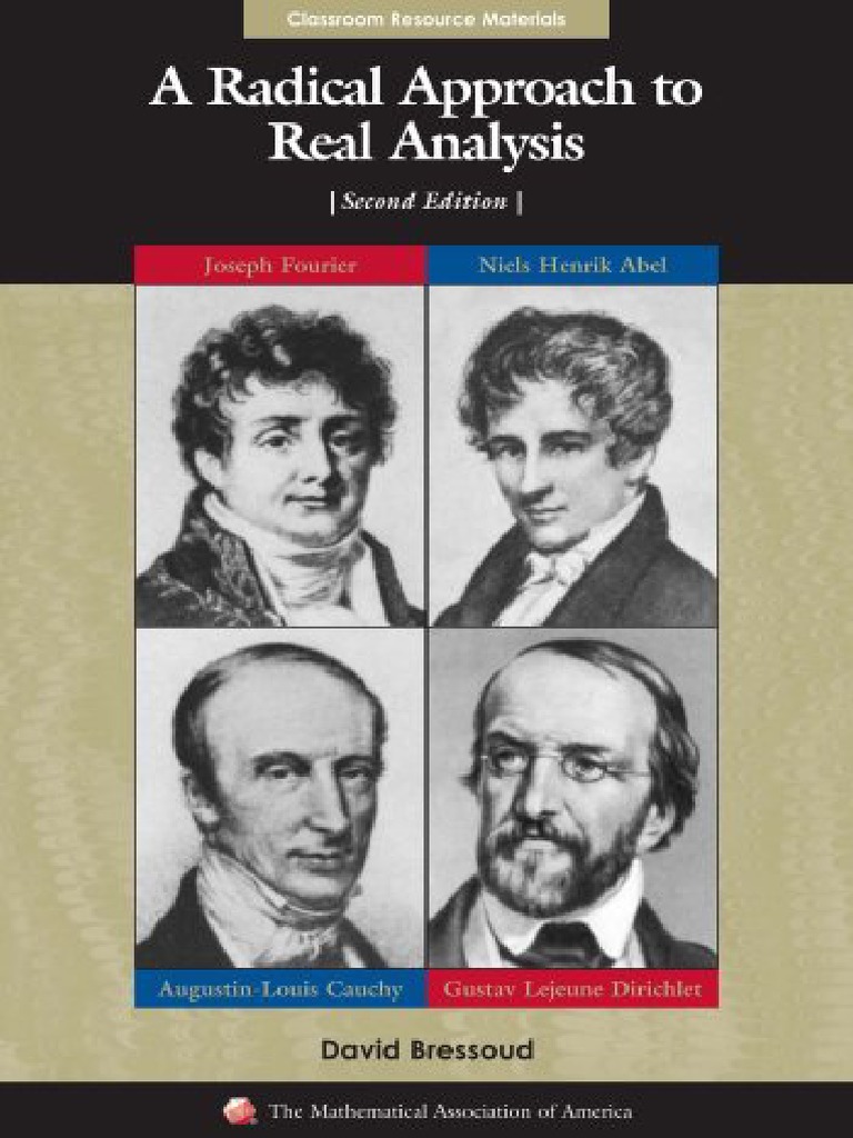 A Radical Approach To Real Analysis Second Edition Classroom Resource ...