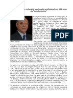 04 06 12 - Desenvolvimento Industrial e Educação Profissional Em 100 Anos de -Cidade Oficina