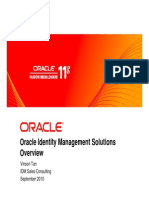 Oracle IDM Overview