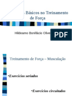 Conceitos Básicos Força Musculação