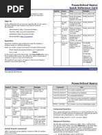 PowerSchool Basics Quick Reference Card