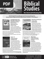 Bib Studies Isd