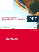 6º observatorio de redes sociales 