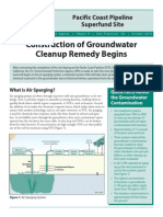 EPA Pacific Coast Pipeline Superfund Factsheet, "Construction of Groundwater Cleanup Remedy to Begin," October 2014