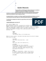 Guion Literario y Técnico PDF