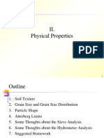 II. Physical Properties