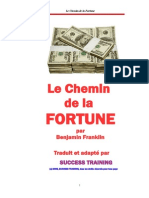 Le Chemin de La Fortune - Benjamin FRANKLIN