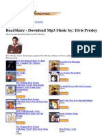 Download Mp3 Music by Elvis Presley