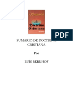 Sumario de Doctrina Cristianas Berkhof 