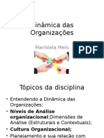 DinÂMica Das Organizações 2