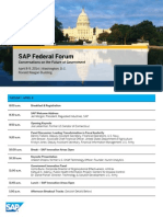 SAP Federal Forum: Conversations On The Future of Government