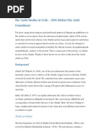 Download Ibn Arabi Studies in Urdu Before Ibn Arabi Foundation by Ibn al-Arabi Foundation SN24542849 doc pdf