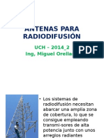 Antenas para Radiodifusión