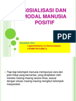 S0sialisasi Dan Modal Manusia Positif