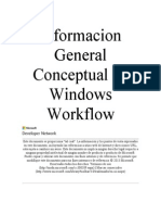 Informacion General Conceptual de Windows Workflow