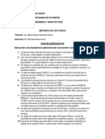 Mecánica de Fluidos UES FM Occidente Ejercicios Flotación Estabilidad