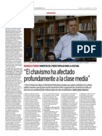 "El Chavismo Ha Afectado Profundamente A La Clase Media": Cultura