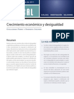 Crecimiento Economico y Desigualdad