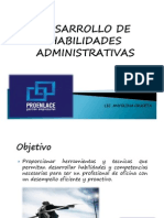 Desarrollo de Habilidades Administrativas PDF