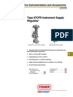 Type 67CFR Instrument Supply Regulator: Valve Instrumentation and Accessories
