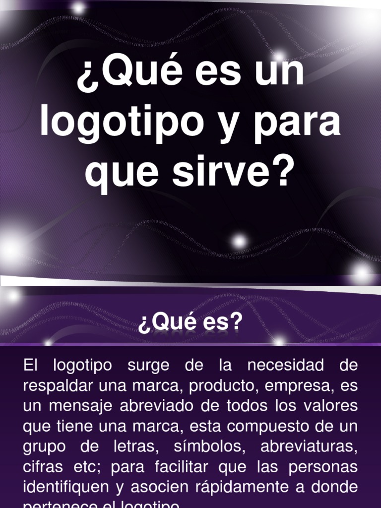 Qué Es Un Logotipo y para Que Sirve | PDF | Marca | Publicidad