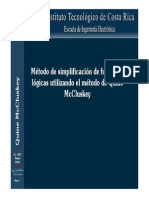 Método de simplificación de funciones