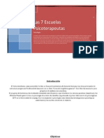 Las 7 Escuelas de La Psicoterapia