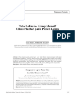 Tatalaksana Komprehensif Ulkus Plantar Pada Pasien Lepra