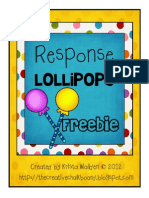 Response Lollipops