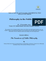 Philosophy in the Public Sphere