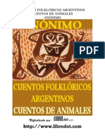 Cuentos Folkl - Arg - Cuentos de Animales